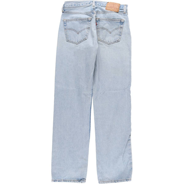 90'S Levi's 501 Straight Denim Pants, Made in USA, Men's, W29, Vintage cotton blue type Vintage Second Hand