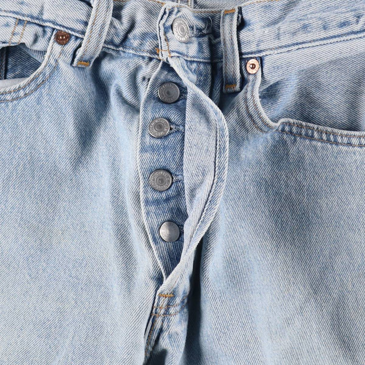 90'S Levi's 501 Straight Denim Pants, Made in USA, Men's, W29, Vintage cotton blue type Vintage Second Hand