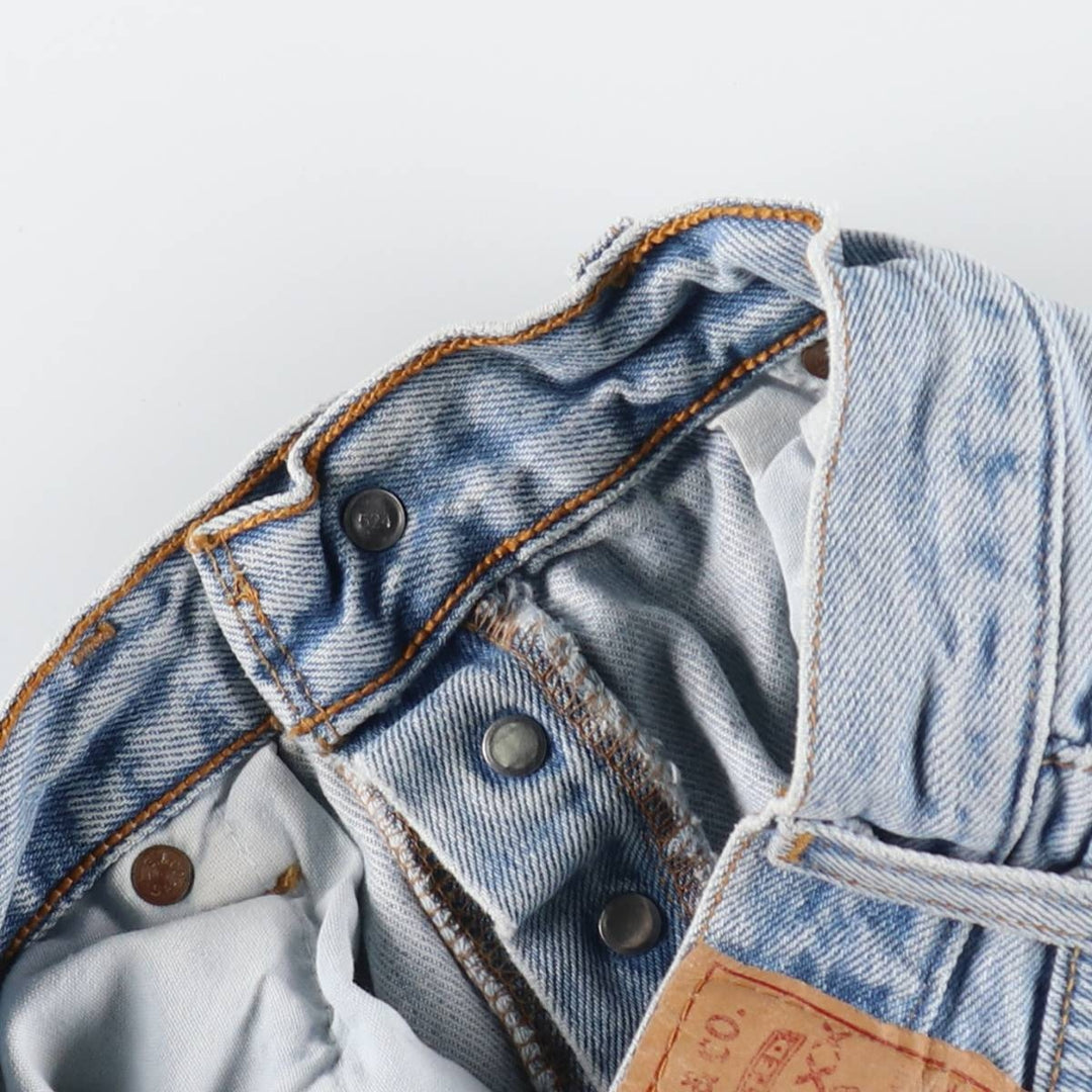 90'S Levi's 501 Straight Denim Pants, Made in USA, Men's, W29, Vintage cotton blue type Vintage Second Hand