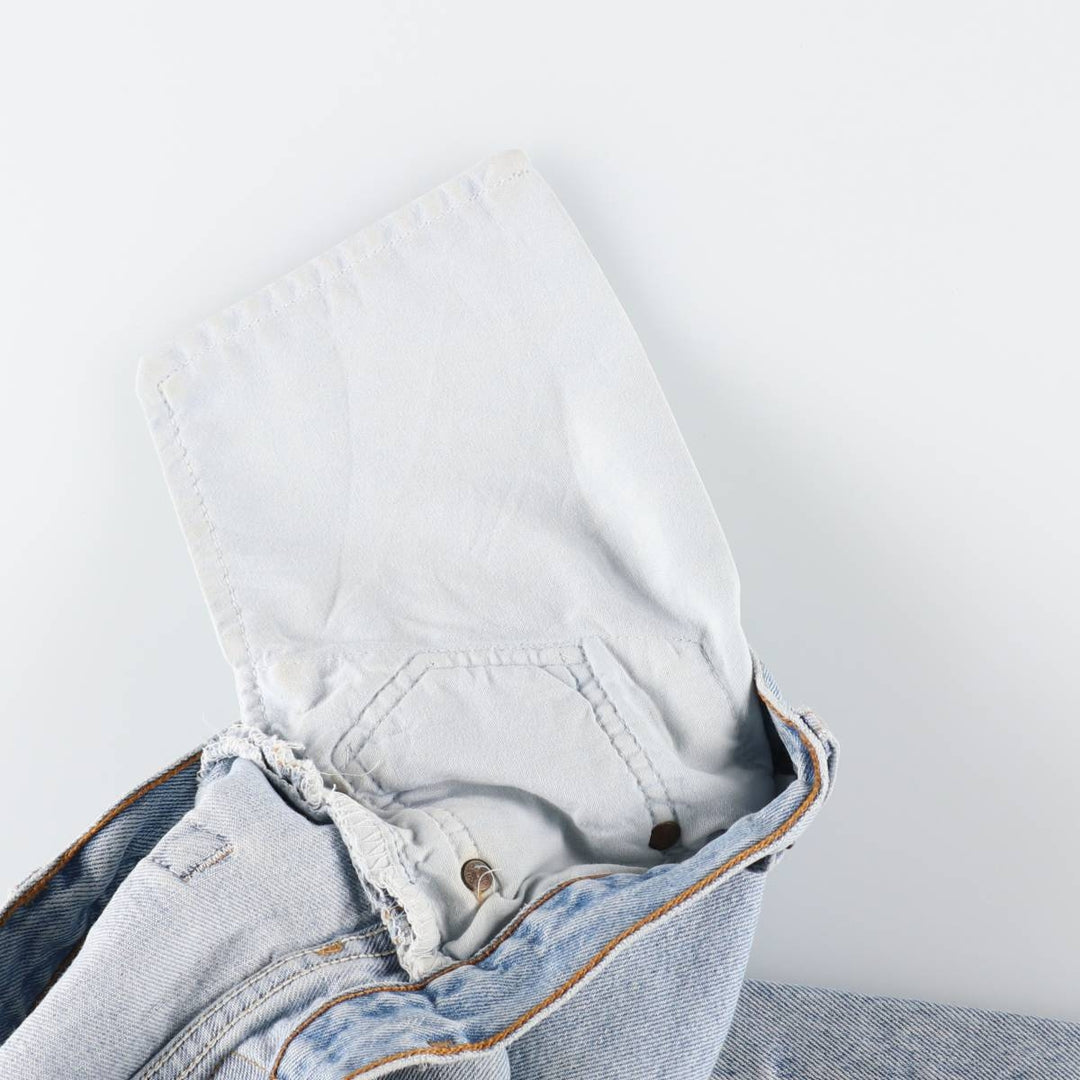 90'S Levi's 501 Straight Denim Pants, Made in USA, Men's, W29, Vintage cotton blue type Vintage Second Hand