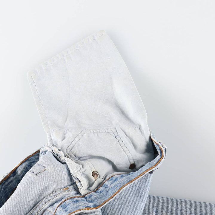 90'S Levi's 501 Straight Denim Pants, Made in USA, Men's, W29, Vintage cotton blue type Vintage Second Hand