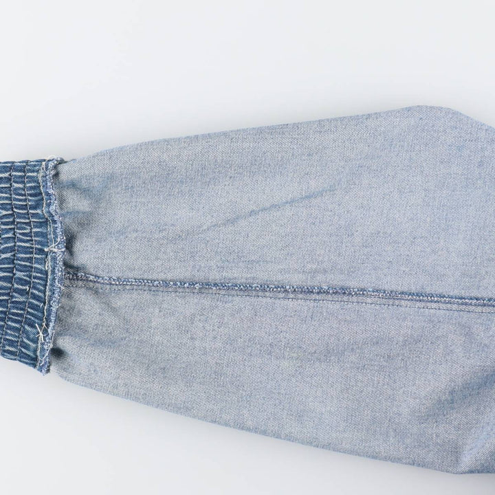 70'S Ralph Lauren Chaps Denim Harrington Jacket Swing Top Men's L Size Vintage /evb009963