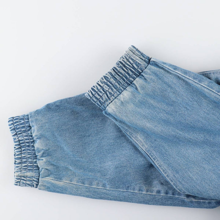 70'S Ralph Lauren Chaps Denim Harrington Jacket Swing Top Men's L Size Vintage /evb009963