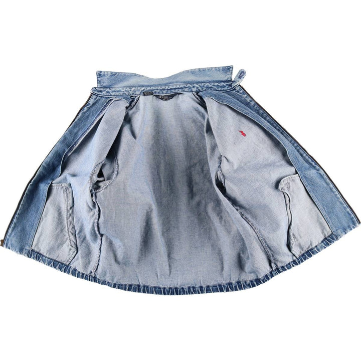 90'S Polo by Ralph Lauren denim swing top sports jacket made in USA men's size M vintage /evb009965