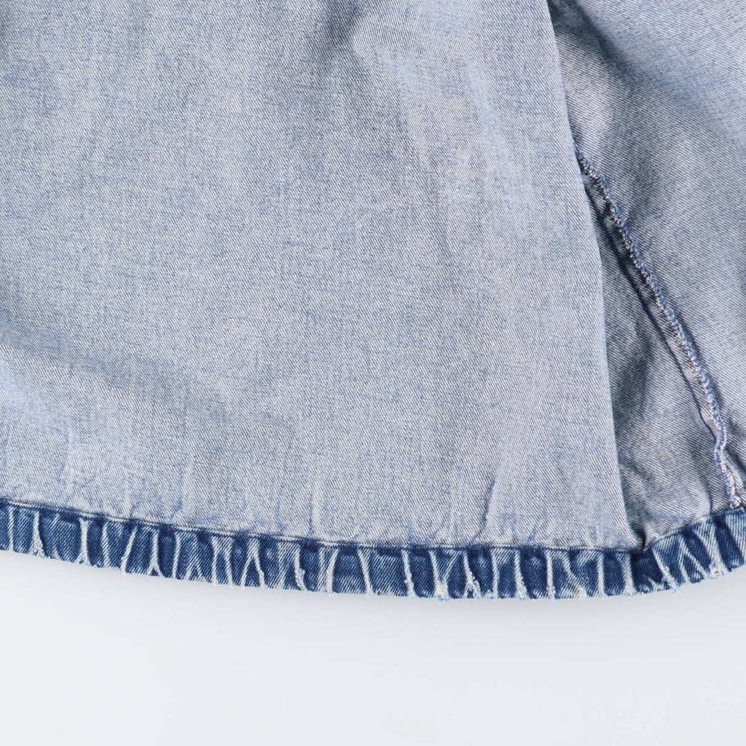 90'S Polo by Ralph Lauren denim swing top sports jacket made in USA men's size M vintage /evb009965