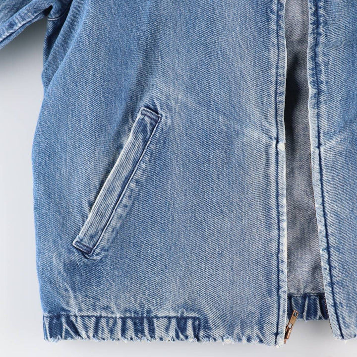 90'S Polo by Ralph Lauren denim swing top sports jacket made in USA men's size M vintage /evb009965