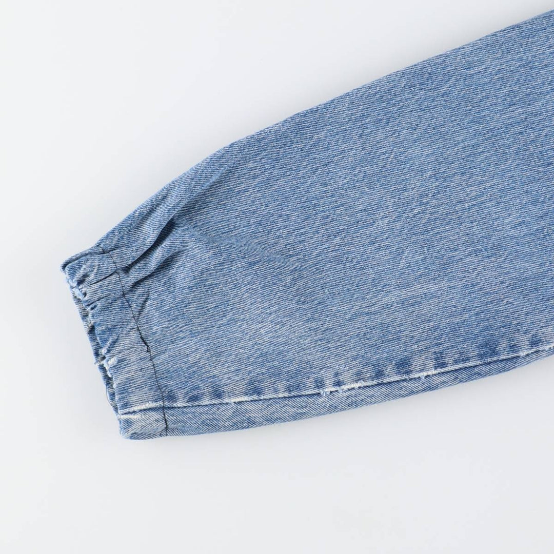 90'S Polo by Ralph Lauren denim swing top sports jacket made in USA men's size M vintage /evb009965