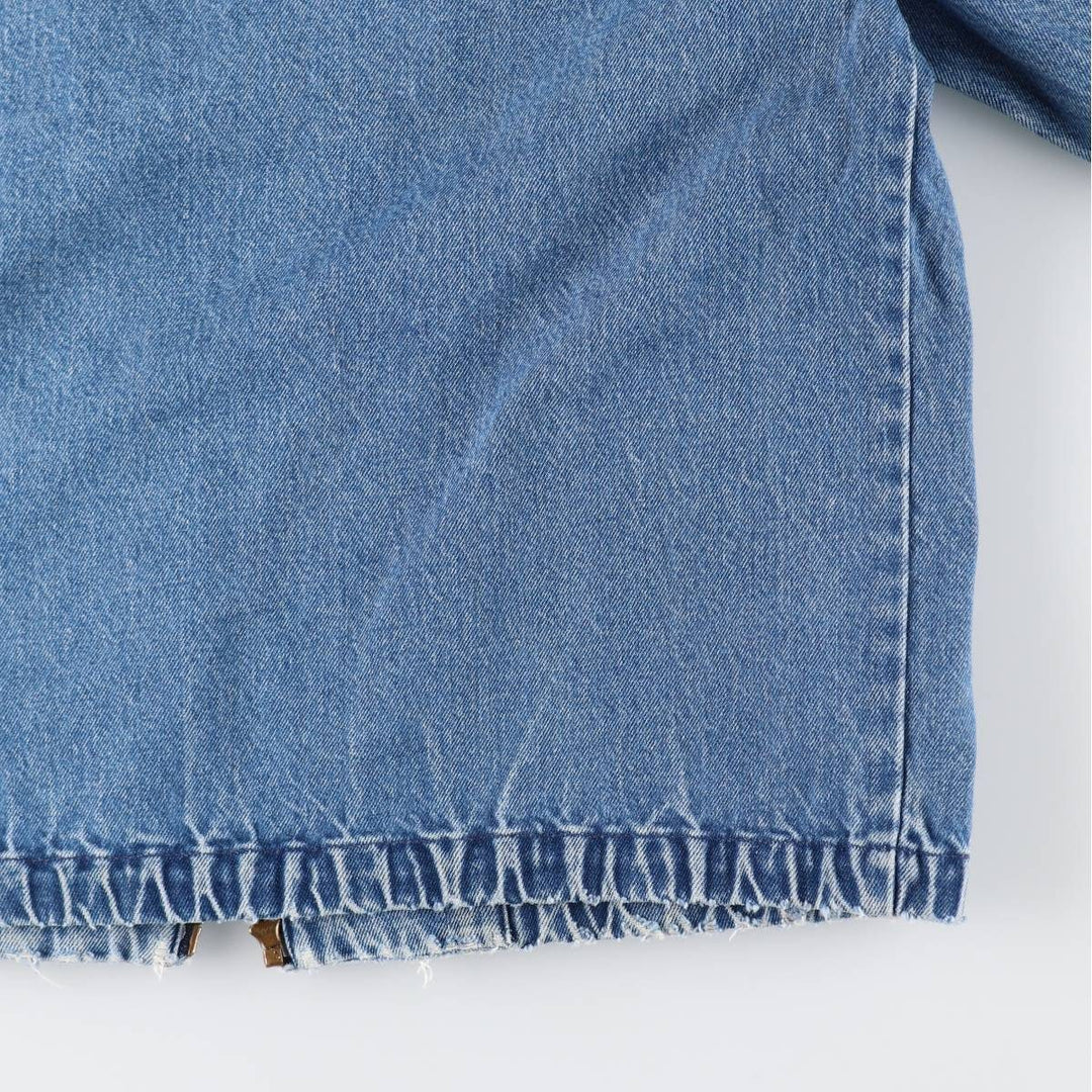 90'S Polo by Ralph Lauren denim swing top sports jacket made in USA men's size M vintage /evb009965