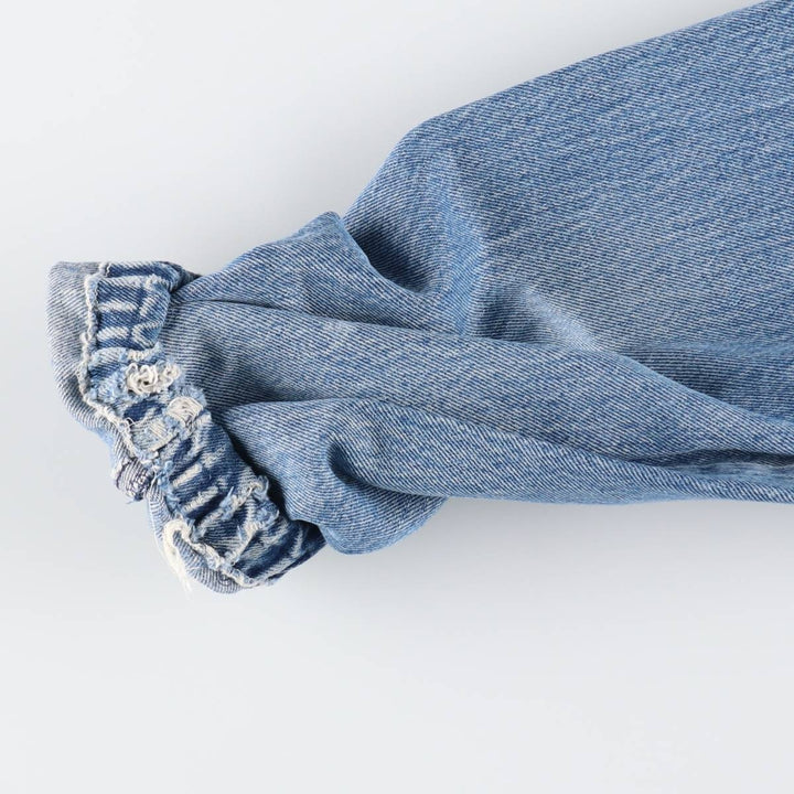 90'S Polo by Ralph Lauren denim swing top sports jacket made in USA men's size M vintage /evb009965