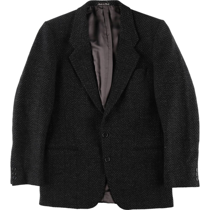 Giorgio Armani MANI Herringbone Wool Tailored Jacket Made in Italy Men's M size /evb009973