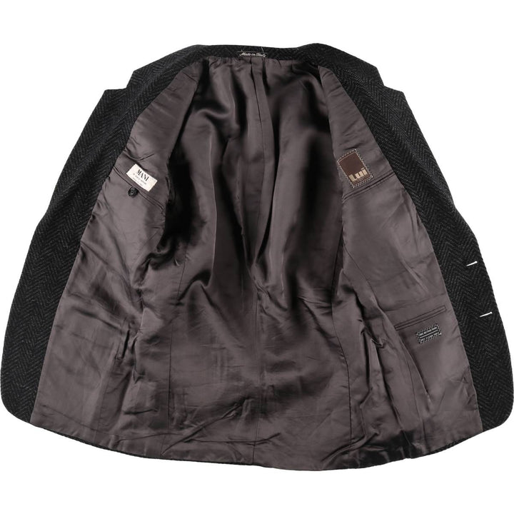 Giorgio Armani MANI Herringbone Wool Tailored Jacket Made in Italy Men's M size /evb009973