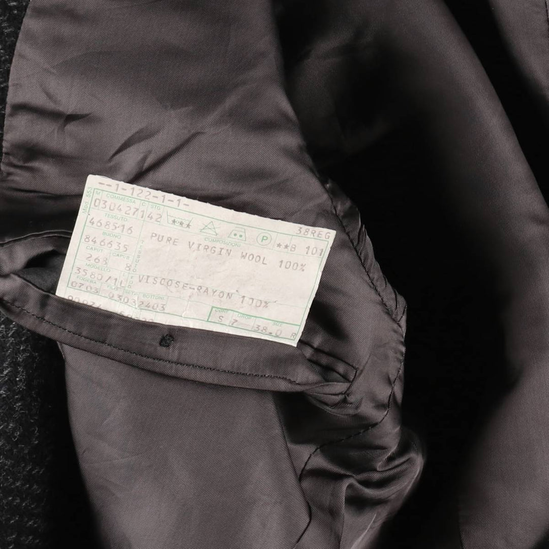 Giorgio Armani MANI Herringbone Wool Tailored Jacket Made in Italy Men's M size /evb009973