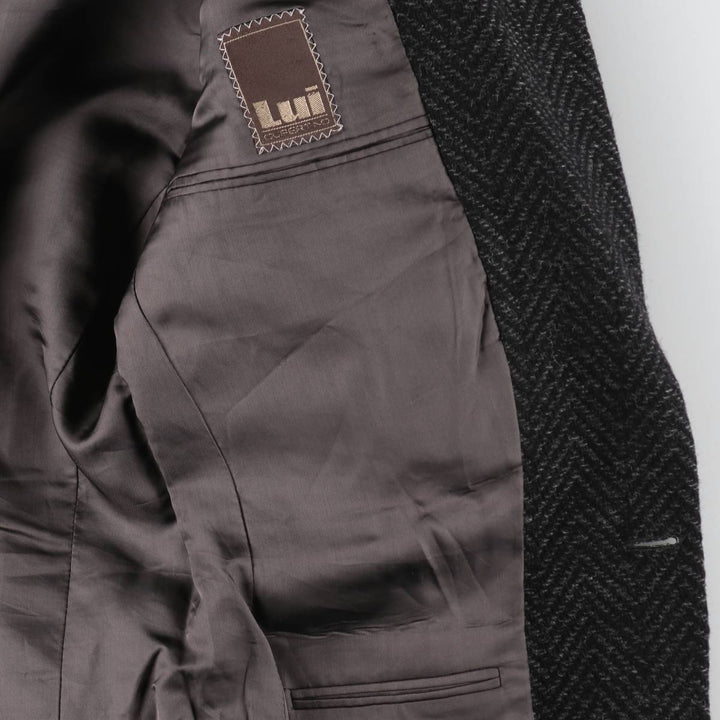 Giorgio Armani MANI Herringbone Wool Tailored Jacket Made in Italy Men's M size /evb009973