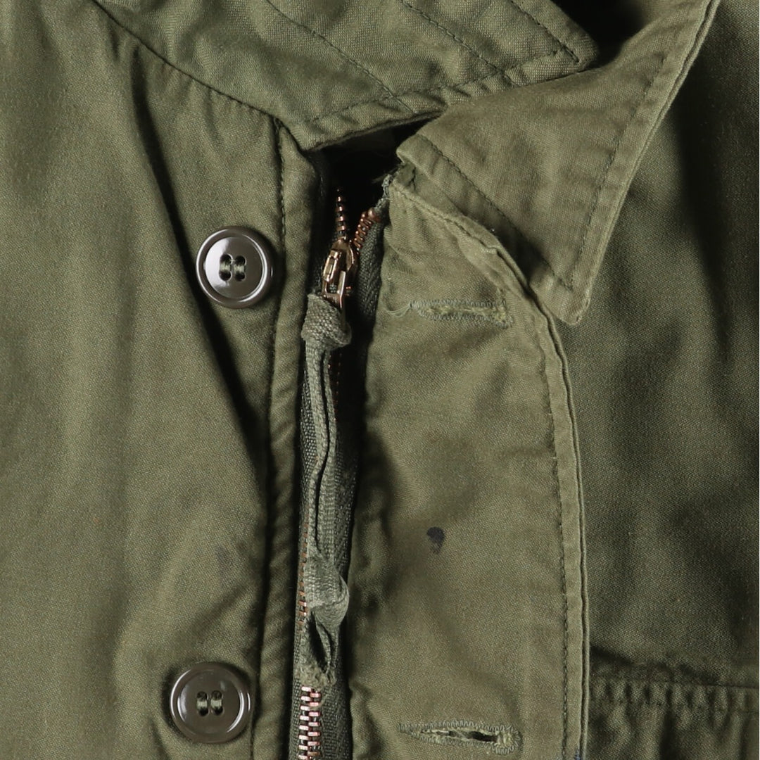 70'S US military A-2 military deck jacket made in USA MEDIUM (38-40) equivalent to men's M Vintage /evb009987