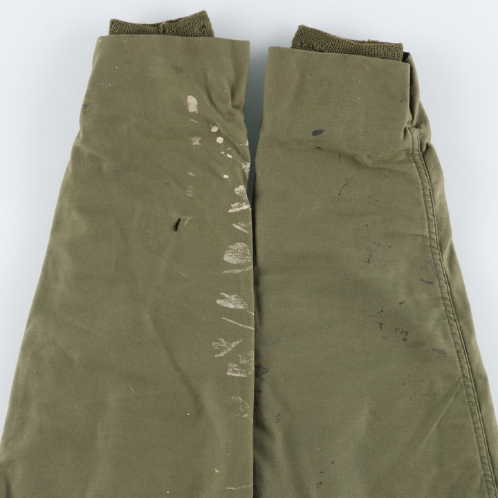 70'S US military A-2 military deck jacket made in USA MEDIUM (38-40) equivalent to men's M Vintage /evb009987