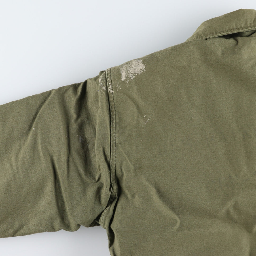 70'S US military A-2 military deck jacket made in USA MEDIUM (38-40) equivalent to men's M Vintage /evb009987