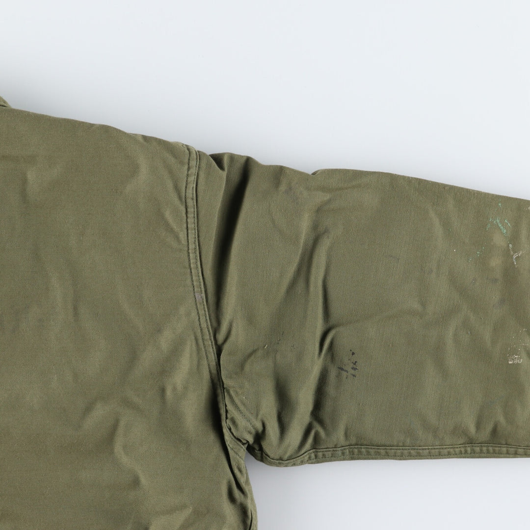 70'S US military A-2 military deck jacket made in USA MEDIUM (38-40) equivalent to men's M Vintage /evb009987