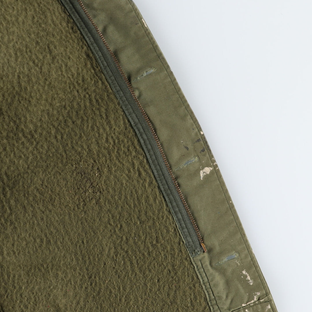 70'S US military A-2 military deck jacket made in USA MEDIUM (38-40) equivalent to men's M Vintage /evb009987