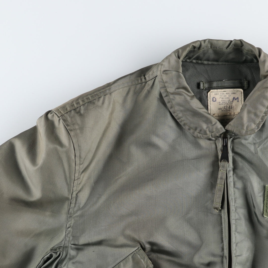 Actual US Army 90's CWU-36 Aromatic polyamide Khaki type Vintage Second Hand