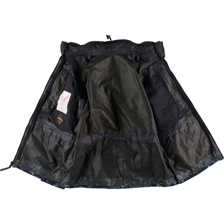 00'S US Military Camouflage Pattern NWU Digital Camo USNAVY GORE-TEX Working Jacket Military Jacket Made in USA Men's M /evb010072