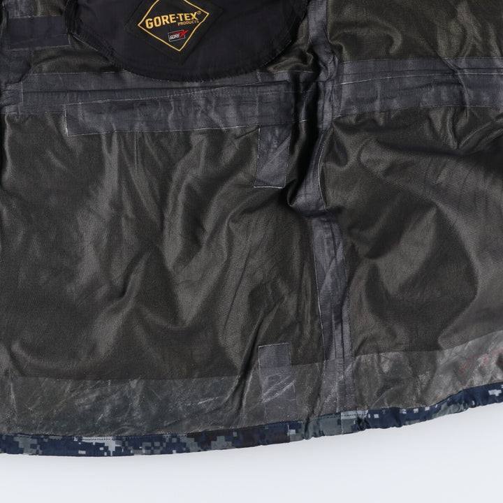 00'S US Military Camouflage Pattern NWU Digital Camo USNAVY GORE-TEX Working Jacket Military Jacket Made in USA Men's M /evb010072