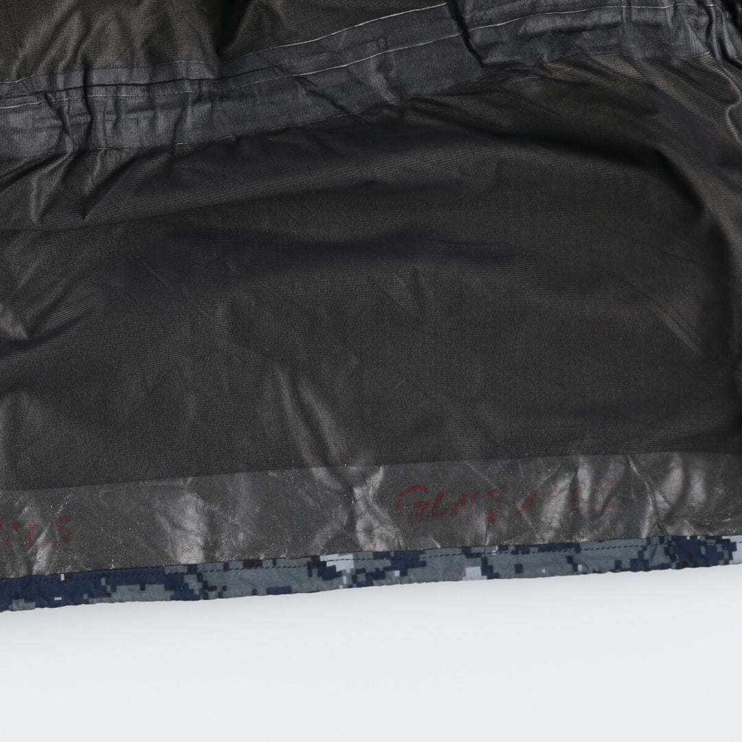 00'S US Military Camouflage Pattern NWU Digital Camo USNAVY GORE-TEX Working Jacket Military Jacket Made in USA Men's M /evb010072