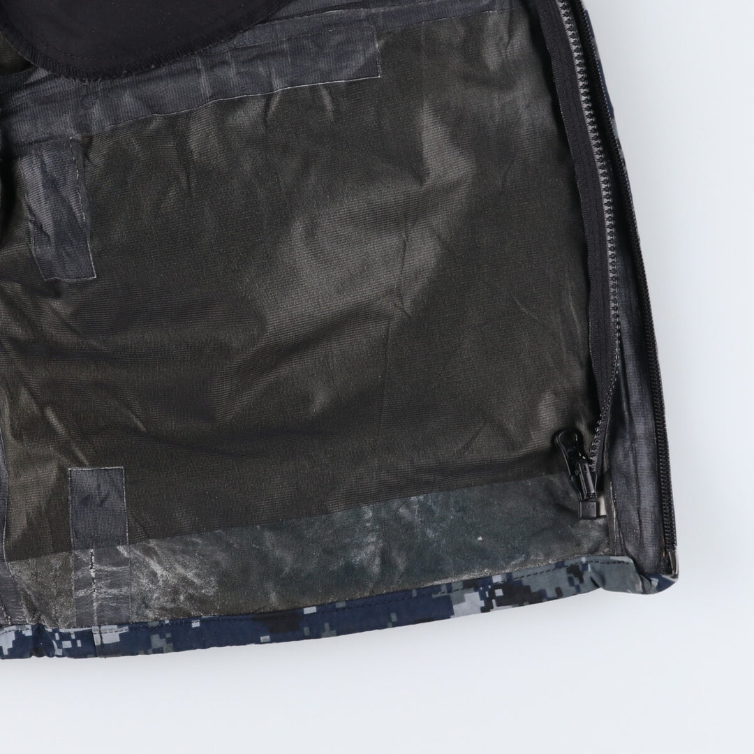 00'S US Military Camouflage Pattern NWU Digital Camo USNAVY GORE-TEX Working Jacket Military Jacket Made in USA Men's M /evb010072