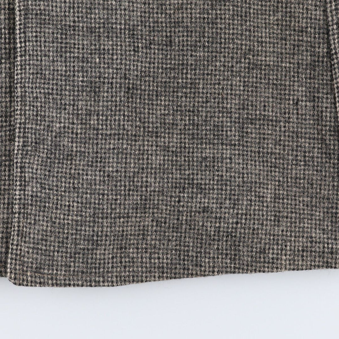 McQuade Harris Tweed Wool Chesterfield Coat Men's M size /evb010077