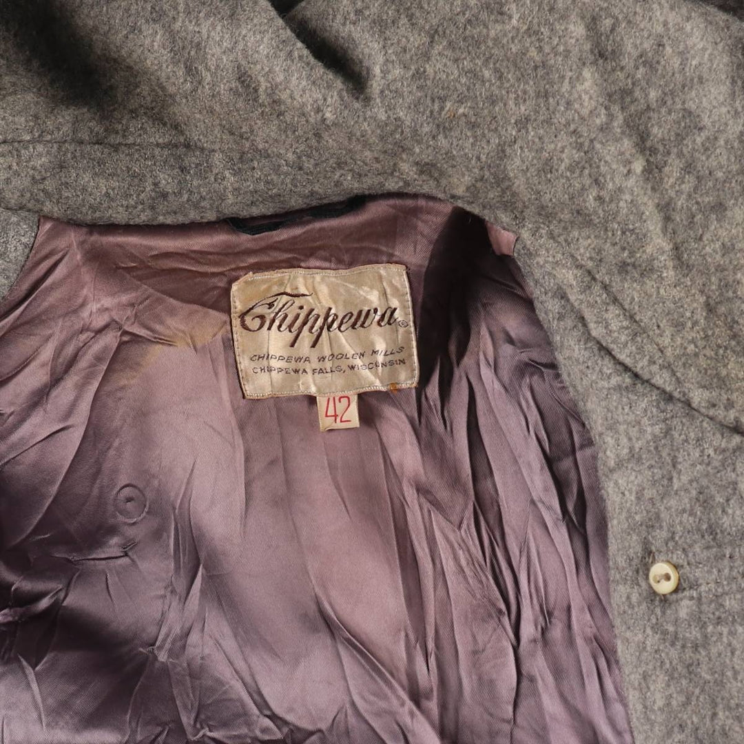 Vintage 50s-60'S Chippewa Duffle Coat, Men's Size L /evb010078