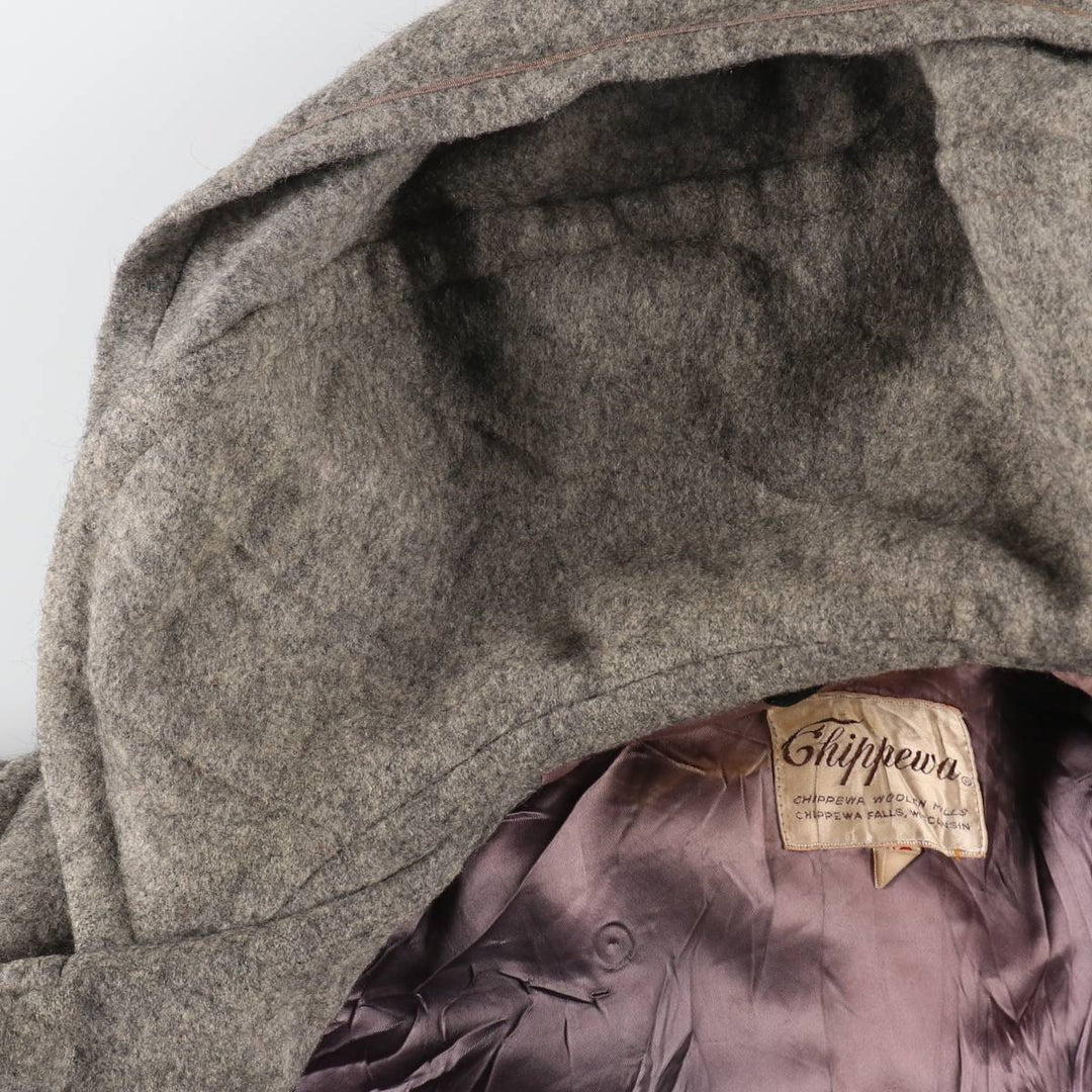 Vintage 50s-60'S Chippewa Duffle Coat, Men's Size L /evb010078