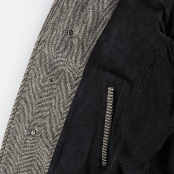 Burberry's Herringbone Balmacaan Coat, Men's S Size /evb010080