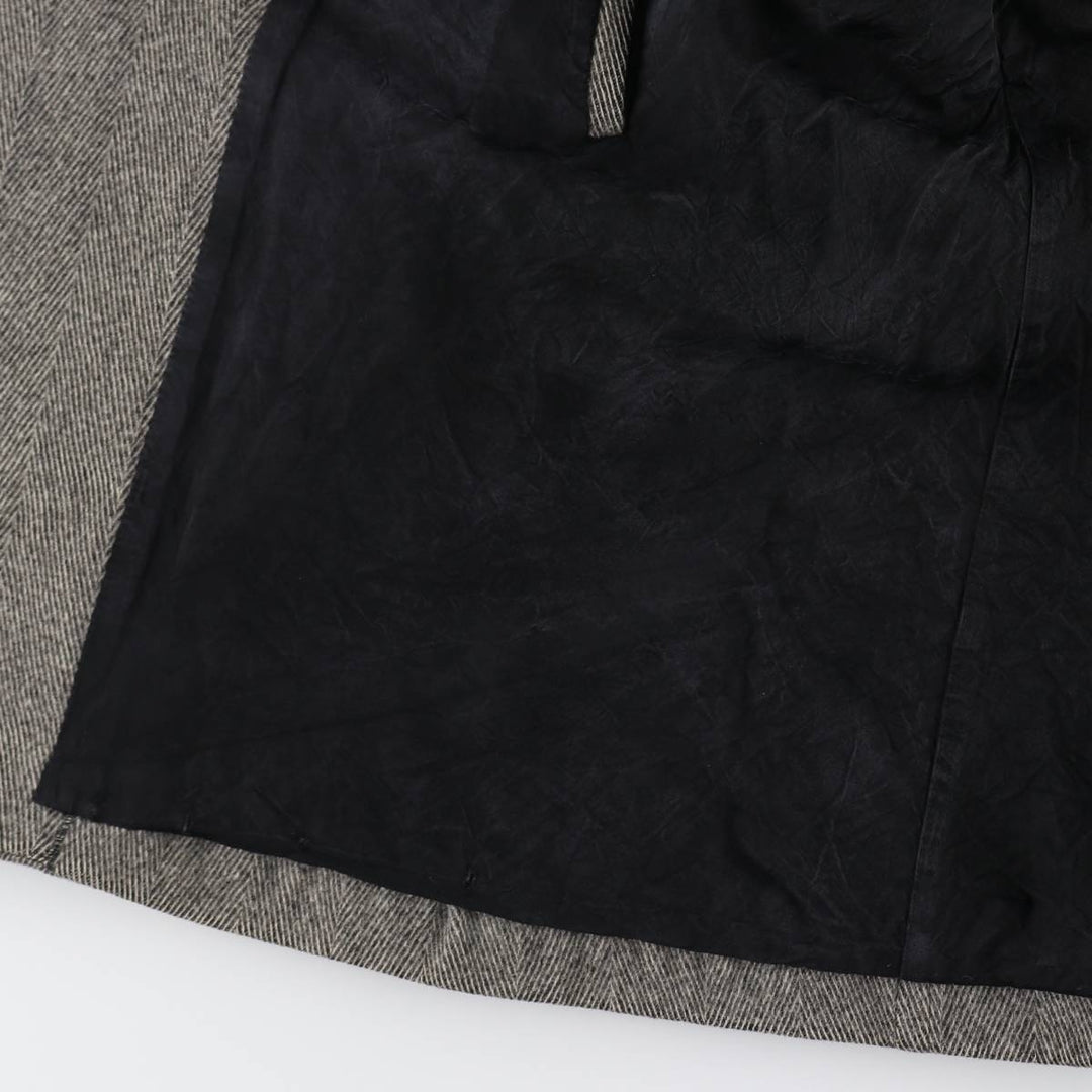 Burberry's Herringbone Balmacaan Coat, Men's S Size /evb010080