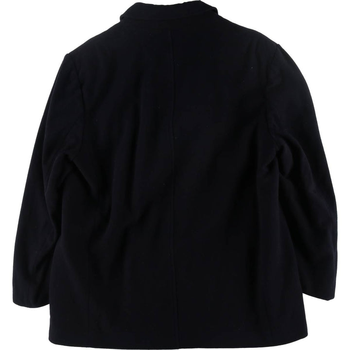 Burberry's double-breasted wool half coat made in Spain, men's size L /evb010089