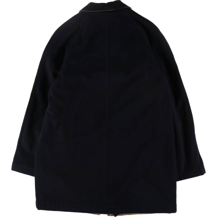 Burberry's wool half coat made in Spain, men's size L /evb010091