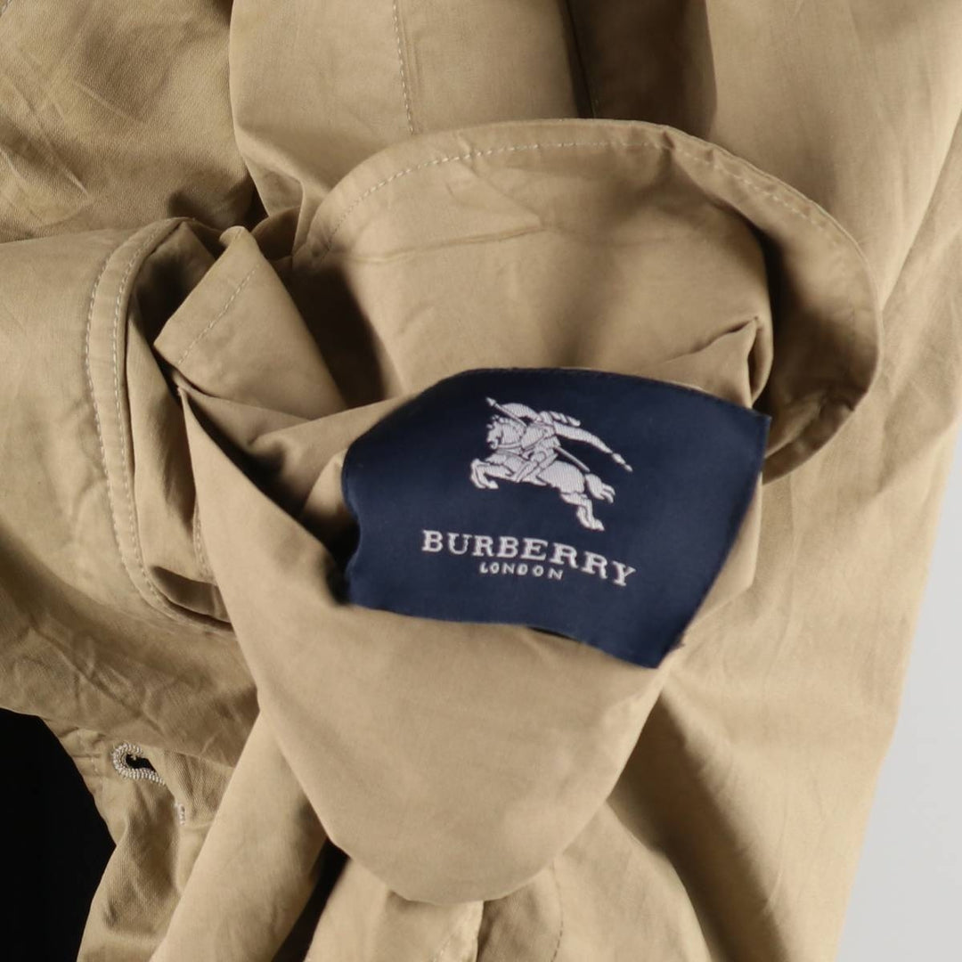 Burberry's wool half coat made in Spain, men's size L /evb010091