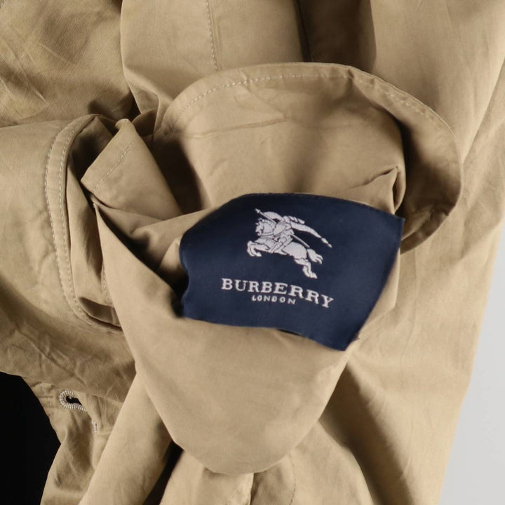 Burberry's wool half coat made in Spain, men's size L /evb010091