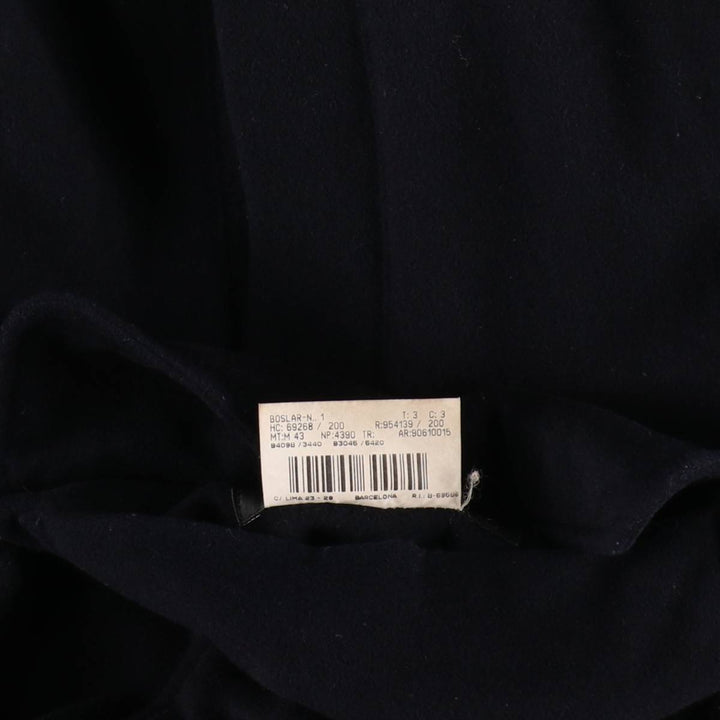 Burberry's wool half coat made in Spain, men's size L /evb010091