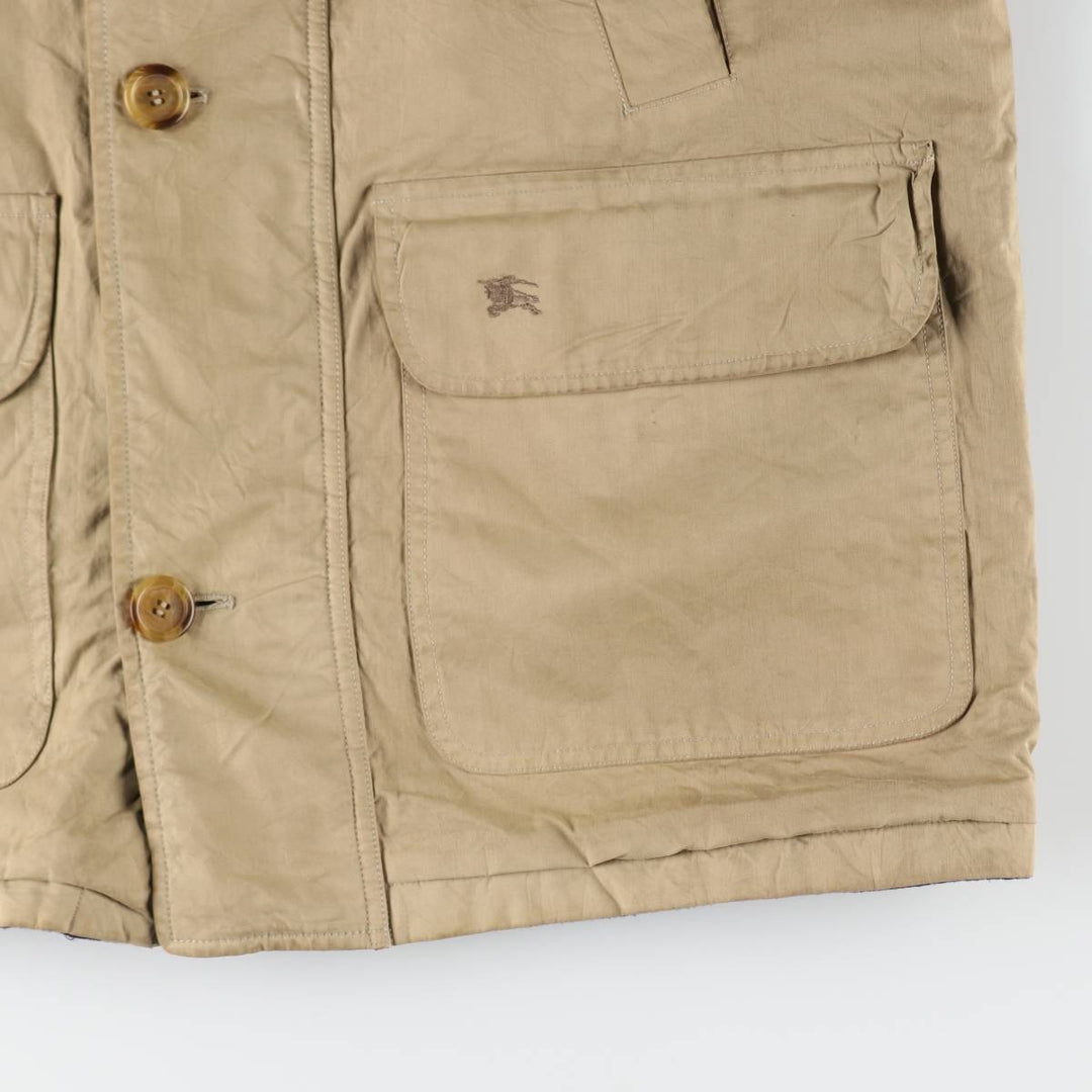 Burberry's wool half coat made in Spain, men's size L /evb010091