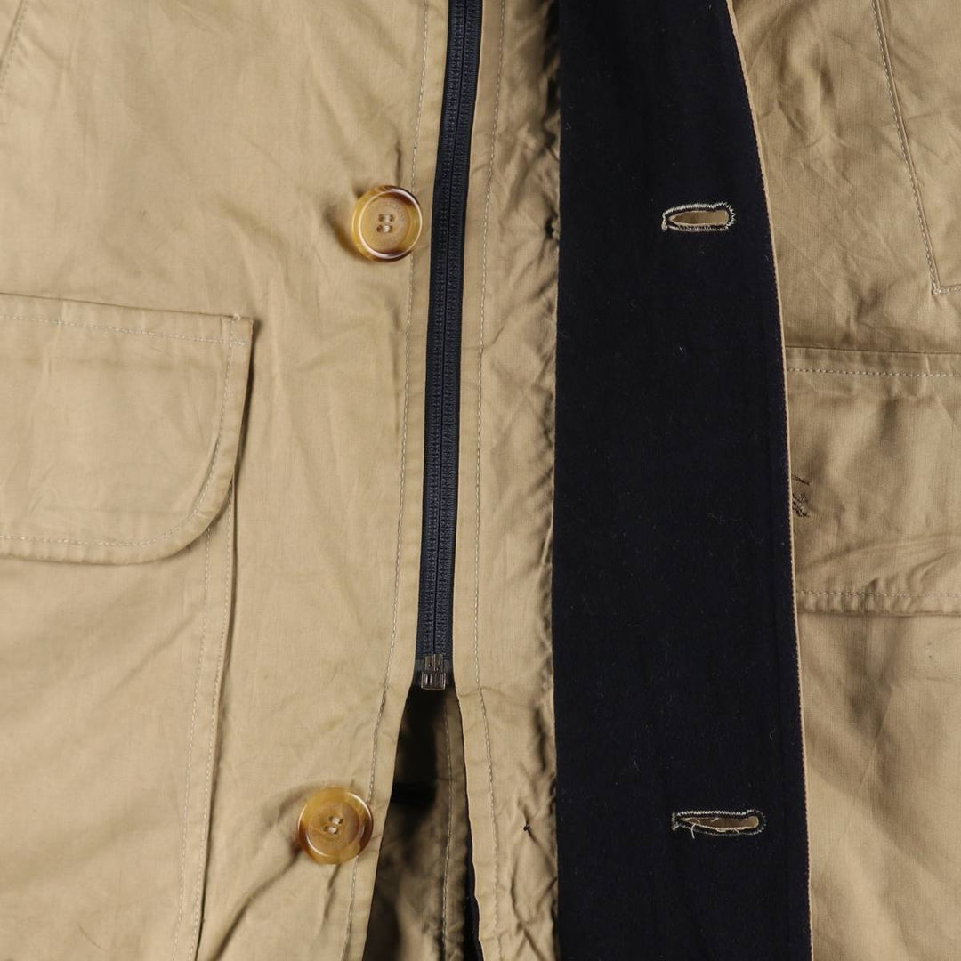 Burberry's wool half coat made in Spain, men's size L /evb010091