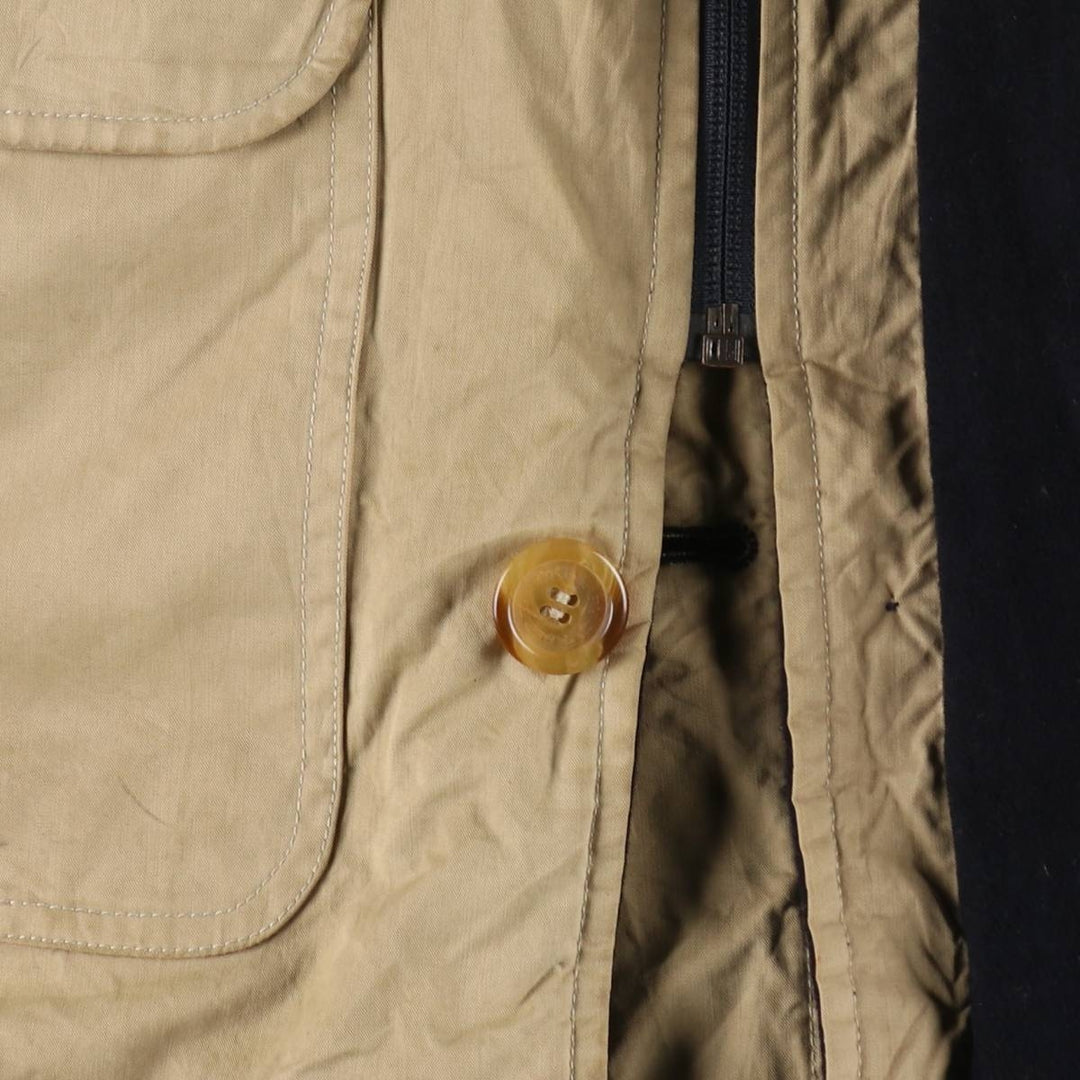 Burberry's wool half coat made in Spain, men's size L /evb010091