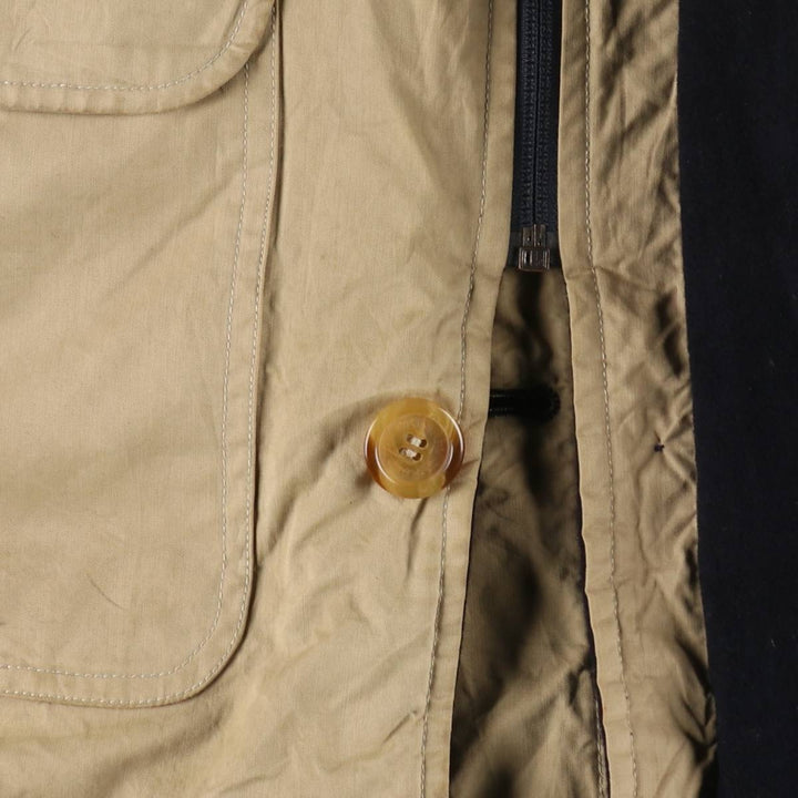 Burberry's wool half coat made in Spain, men's size L /evb010091