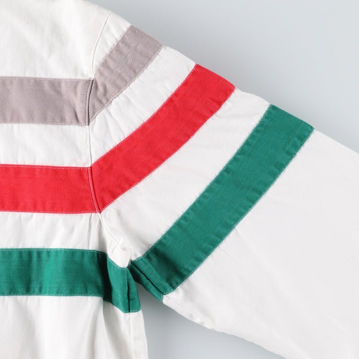 90'S POLO by Ralph Lauren Border Pattern Swing Top Sports Jacket Made in USA Men's XL /evb010125