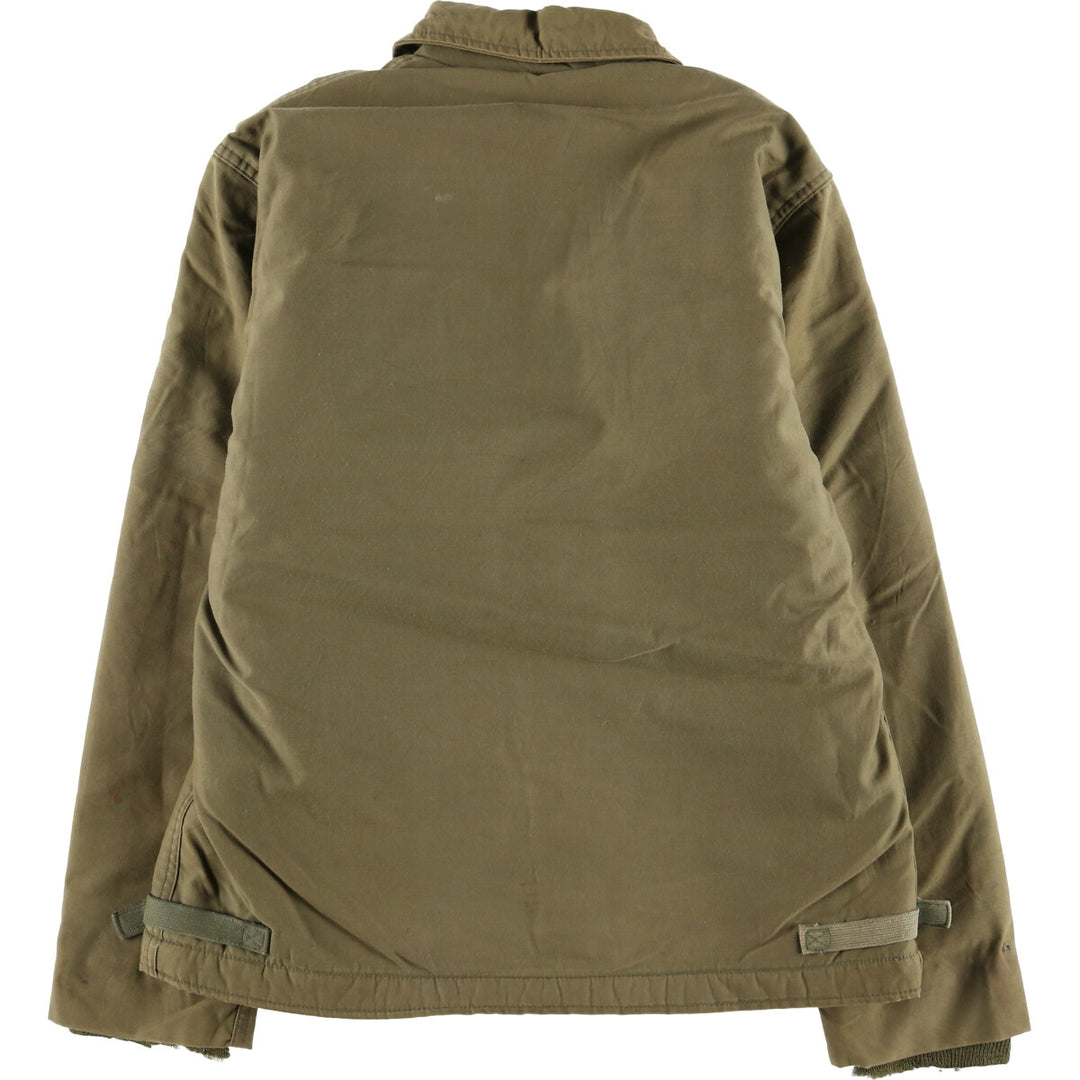 Authentic US military item, 1970'S A-2 military deck jacket, made in USA, MEDIUM (38-40), equivalent to men's M, vintage /evb010177
