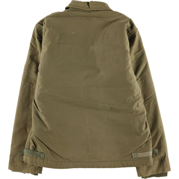 Authentic US military item, 1970'S A-2 military deck jacket, made in USA, MEDIUM (38-40), equivalent to men's M, vintage /evb010177