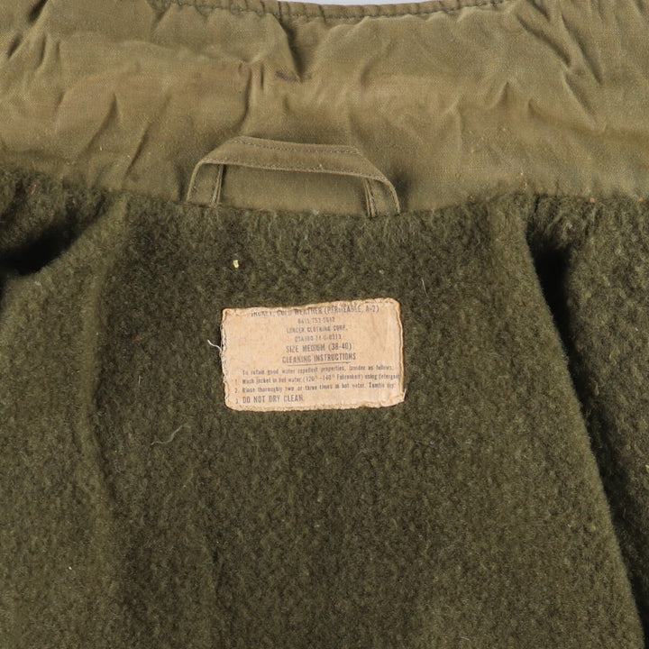Authentic US military item, 1970'S A-2 military deck jacket, made in USA, MEDIUM (38-40), equivalent to men's M, vintage /evb010177