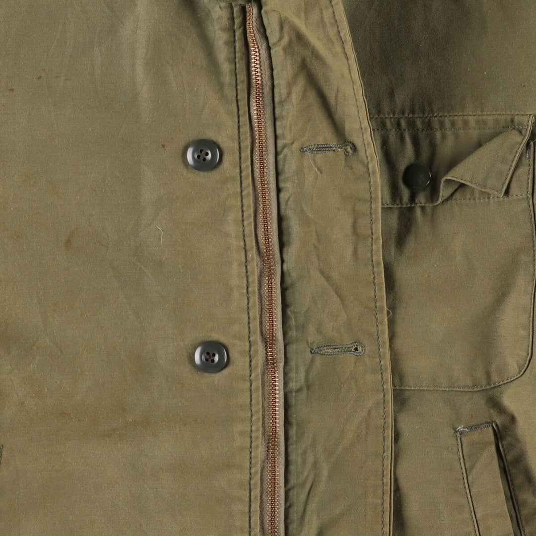 Authentic US military item, 1970'S A-2 military deck jacket, made in USA, MEDIUM (38-40), equivalent to men's M, vintage /evb010177