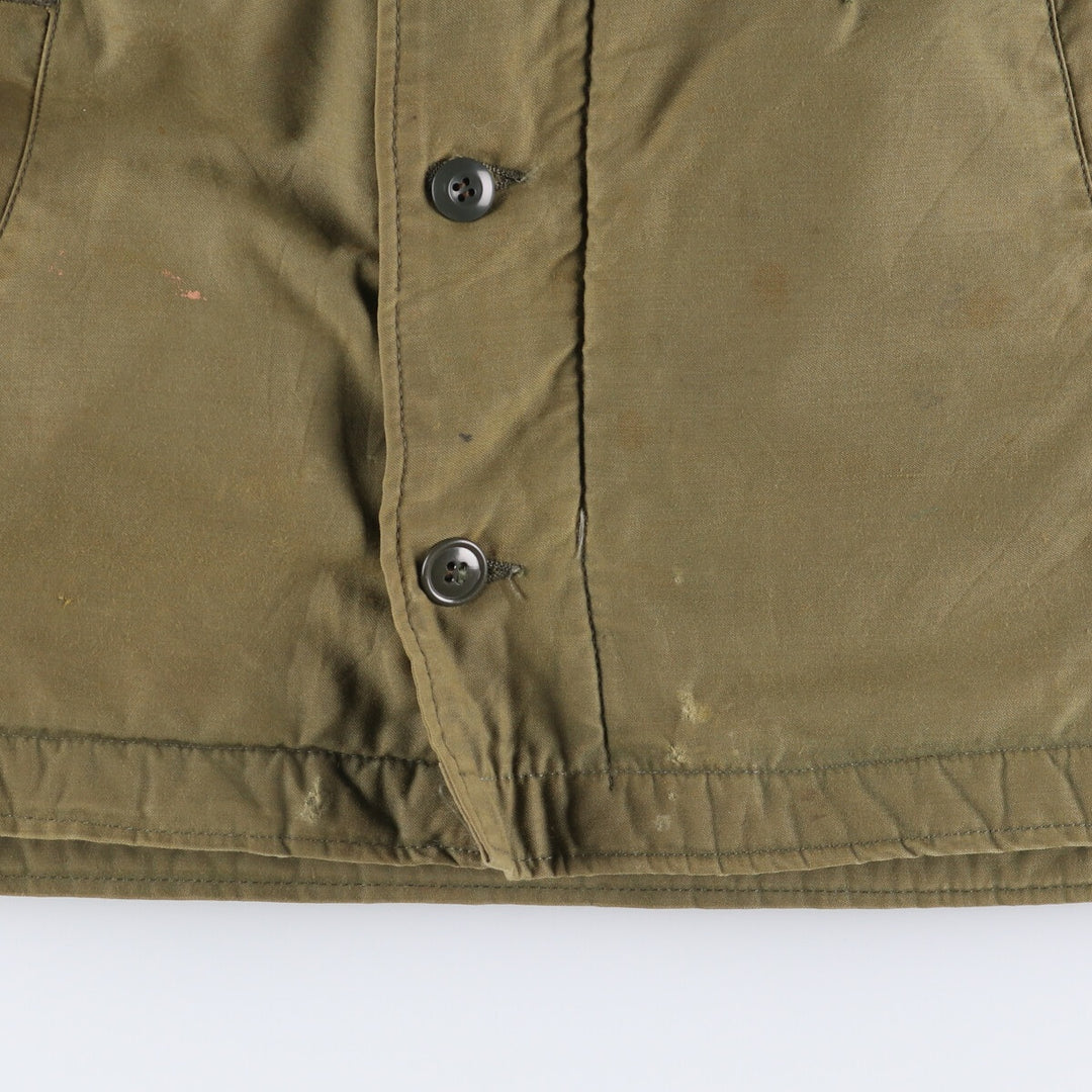 Authentic US military item, 1970'S A-2 military deck jacket, made in USA, MEDIUM (38-40), equivalent to men's M, vintage /evb010177
