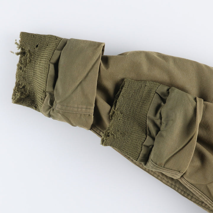 Authentic US military item, 1970'S A-2 military deck jacket, made in USA, MEDIUM (38-40), equivalent to men's M, vintage /evb010177