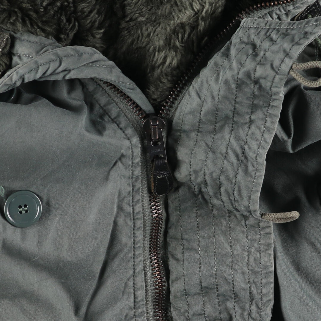 Authentic US military N-3B flight jacket from the 1980s, made in the USA, medium, men's size M, vintage. cotton Khaki type Vintage Second Hand