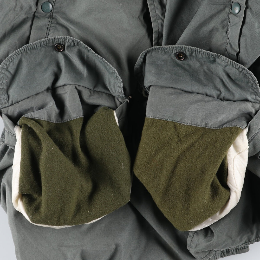 Authentic US military N-3B flight jacket from the 1980s, made in the USA, medium, men's size M, vintage. cotton Khaki type Vintage Second Hand